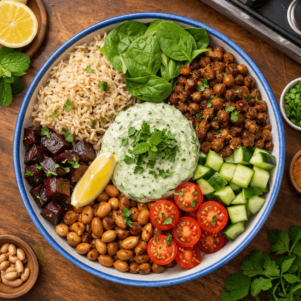 Kala Chana Chaat Bowl